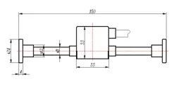 Inteligentný vibračný drôtový tenzometer (model so zabudovaným zariadením) JMZX-215HA/215HAT/HB obrázok 6
