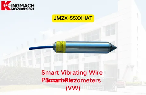[KINGMACH] Inteligentný vibračný drôtový piezometer JMZX-55XXHAT/Inteligentné piezometre (VW)