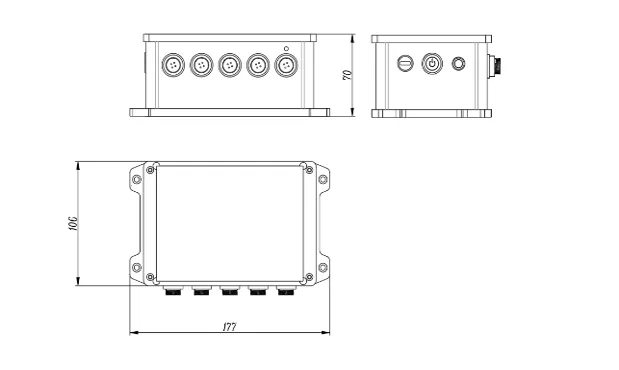 Integrovaný komplexný akvizičný modul JMZX-4/8GH-RTU image 6