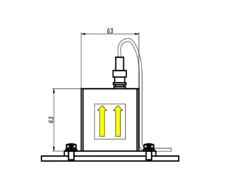 Akcelerometer (jednoosový) JMCZ-2081 obrázok 6
