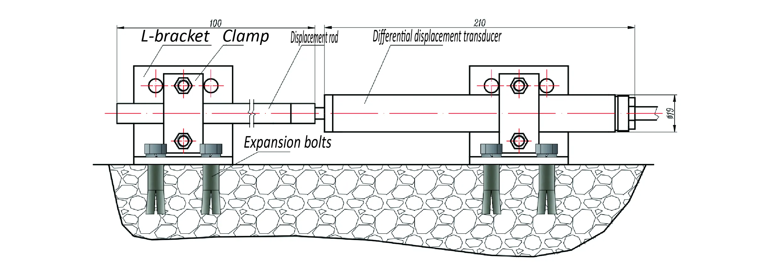 Diferenčný merač posunu JMDL-52XXADT obrázok 7